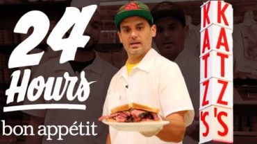 VIDEO: Working 24 Hours Straight at New York’s Most Iconic Deli | Bon Appétit