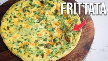 VIDEO: How to Make FRITTATA Like an Italian (Moist and Full of Flavours)
