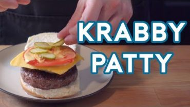 VIDEO: Binging with Babish: Krabby Patty from Spongebob Squarepants