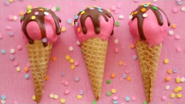 VIDEO: Cake Pops (Ice Cream Cones) – Gemma’s Bigger Bolder Baking Ep 65