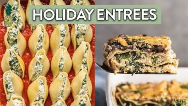 VIDEO: 2 Easy Holiday Pasta Bake Recipes (Vegan)