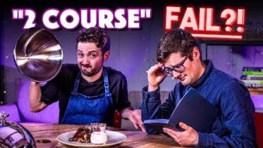 VIDEO: TWO COURSE MEAL Recipe Relay Challenge (Normals only!!) | Pass it On S2 E20 | SORTEDfood