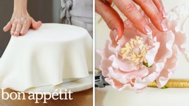 VIDEO: How a Sugar Artist Crafts a 5-Tier Wedding Cake | Handcrafted | Bon Appétit