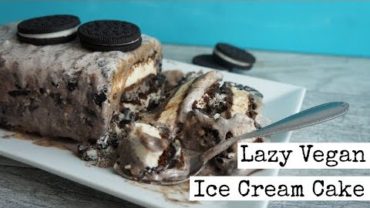 VIDEO: Lazy Vegan Ice Cream Cake