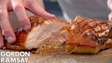 VIDEO: How To Make Slow Roasted Pork Belly | Gordon Ramsay