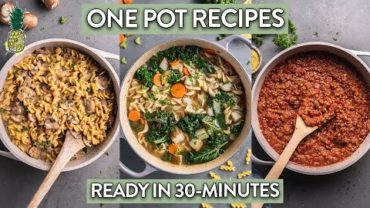 VIDEO: 30-Minute One-Pot Vegan Recipes