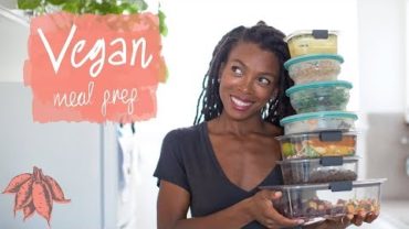 VIDEO: Vegan Meal Prep + Easy Back to School Lunch Ideas