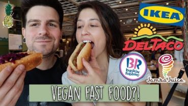VIDEO: Eating Vegan Fast Food for 24 Hours #3