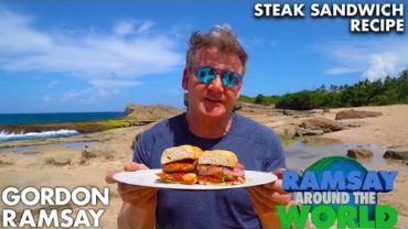 VIDEO: Gordon Ramsay’s Beachside Steak Sandwich