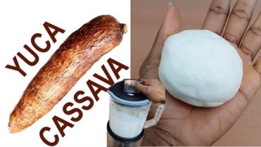 VIDEO: How to Make a No Smell Cassava Fufu in a Blender | Flo Chinyere