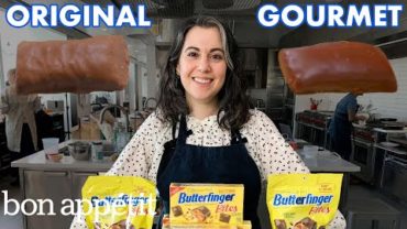 VIDEO: Pastry Chef Attempts to Make Gourmet Butterfingers | Bon Appétit