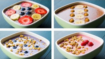 VIDEO: 4 Healthy Smoothie Bowl Recipes For Weight Loss