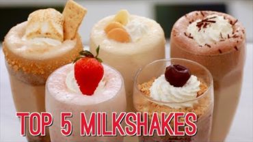 VIDEO: Top 5 Homemade Milkshakes – Gemma’s Bigger Bolder Baking Ep  175