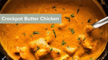 VIDEO: Crockpot Butter Chicken