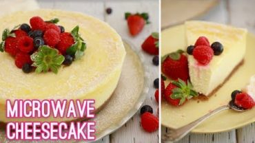 VIDEO: 5-Minute Microwave Cheesecake | Gemma’s Bigger Bolder Baking