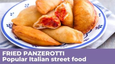 VIDEO: How to cook the GREATEST FRIED PANZEROTTI – Popular Italian street food
