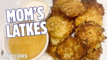 VIDEO: How to Make Crispy Golden Latkes | Homemade Latkes Recipe | Allrecipes.com