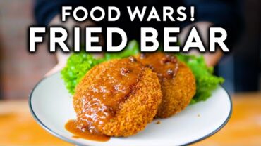 VIDEO: Fried Bear from Food Wars! | Anime with Alvin