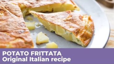 VIDEO: POTATO FRITTATA – Italian recipe