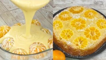 VIDEO: Tangerine cake: moist, soft and fragrant!