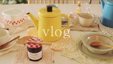 VIDEO: SUB)간단한데 너무 맛있는  하이토스트  만들기ㅣ예쁜 거즈 행주ㅣ화이트 커피 드립 세트ㅣ 내가 사랑하는 레오나르디 화이트 발사믹 식초