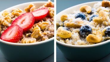 VIDEO: 3 Healthy Oatmeal Recipes For Weight Loss