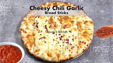 VIDEO: How to Make Cheesy Chili Garlic Bread Sticks Video Recipe | Bhavna’s Kitchen