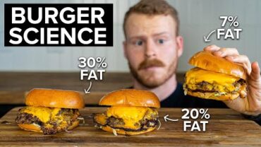 VIDEO: How to make the Perfect Burger at home, according to science.