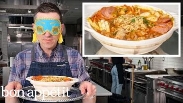 VIDEO: Recreating Maangchi’s Budae Jjigae (Korean Army Stew) From Taste | Reverse Engineering | Bon Appétit