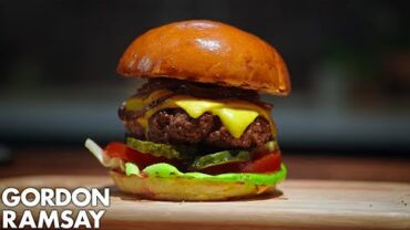 VIDEO: Gordon Ramsay Makes an All American Burger