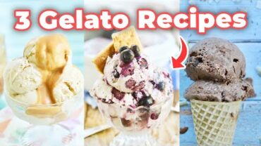 VIDEO: 3 Homemade Gelato Recipes | In Case You Missed It