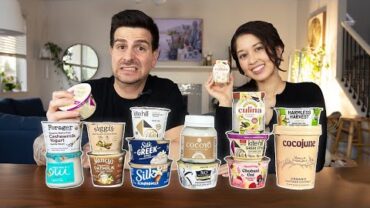 VIDEO: vegan yogurt taste test | our honest review 🙊