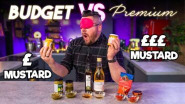VIDEO: Blind Tasting BUDGET vs PREMIUM Ingredients | Where Best to Spend your Money?
