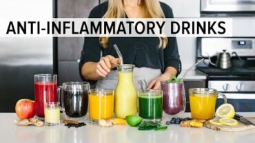 VIDEO: 8 ANTI-INFLAMMATORY DRINKS | to enjoy for health & wellness