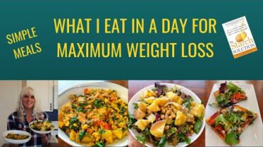 VIDEO: WHAT I EAT IN A DAY / MAXIMUM WEIGHT LOSS / STARCH SOLUTION