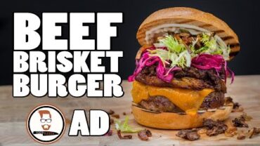 VIDEO: BEEF BRISKET BURGER | John Quilter