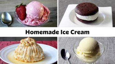 VIDEO: 8 Indulgent Homemade Ice Cream Recipes