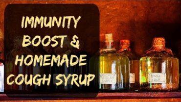 VIDEO: Homemade Cough & Flu Syrup – Homemade Remedy Recipe – Cold & Flu Hacks – Immune System Boost