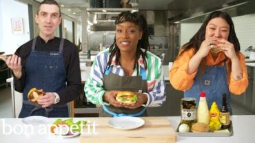 VIDEO: 6 Pro Chefs Make Their Go-To Burger | Test Kitchen Talks | Bon Appétit