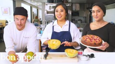 VIDEO: 4 Pro Chefs Turn Fruit Into Dessert | Test Kitchen Talks | Bon Appétit