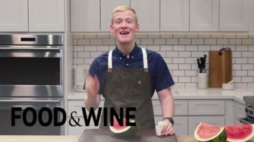 VIDEO: Slicing Watermelon with Dental Floss | Mad Genius Tips | Food & Wine