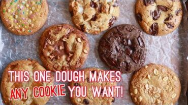 VIDEO: Crazy Cookie Dough: One Cookie Recipe with Endless Variations!
