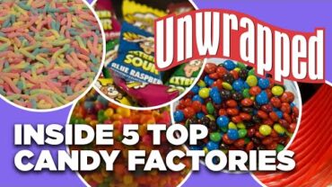 VIDEO: Behind the Scenes at 5 Top Candy Factories | UNWRAPPED | Food Network