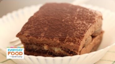 VIDEO: Double Chocolate Tiramisu Recipe – Everyday Food with Sarah Carey