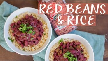 VIDEO: New Orleans Style Vegan Red Beans & Rice | Vegan Soul Food