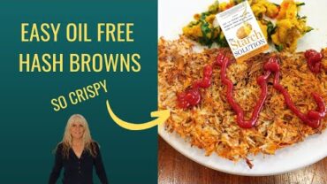 VIDEO: Easy Oil Free Hash Browns / So Crispy!