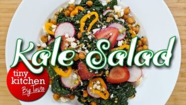VIDEO: Tuscan Kale Salad // Tiny Kitchen Big Taste