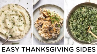 VIDEO: HEALTHY THANKSGIVING SIDE DISHES ‣‣ easy & vegan