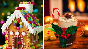 VIDEO: 10 Holiday Desserts to Eat While Waiting for Santa!! Yummy Holiday Cakes, Cupcakes and More!