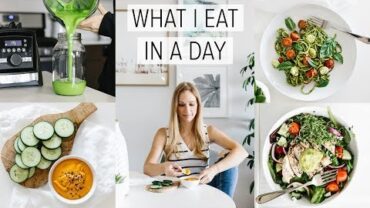 VIDEO: WHAT I EAT IN A DAY | vitamix edition
